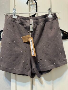 Skims x swarkovski shorts. Chalk. Limited edition/discontinued.